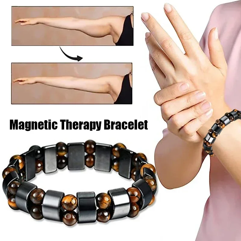 Coordinates Bracelet - Natural Stone Double Layer Tiger Eye