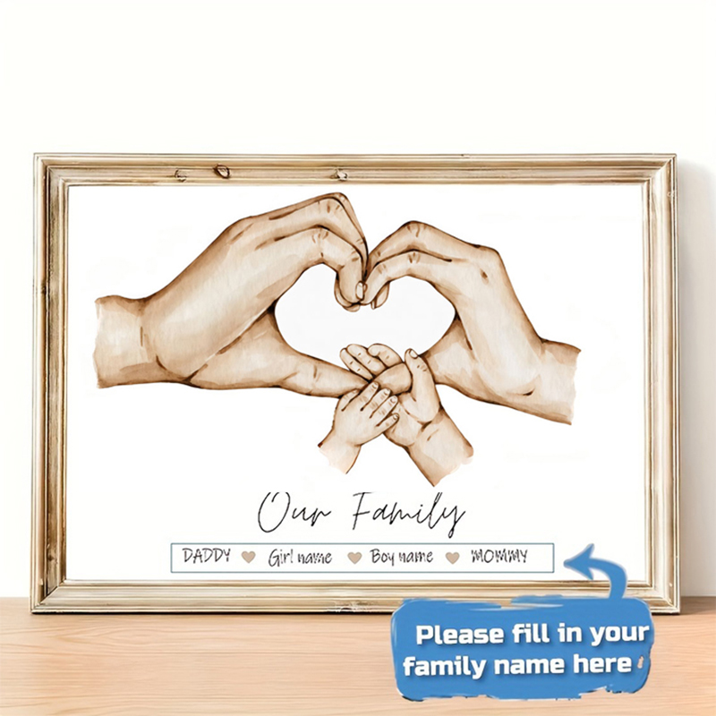 Personalized Custom Family Han - Personalized Name Box review and price