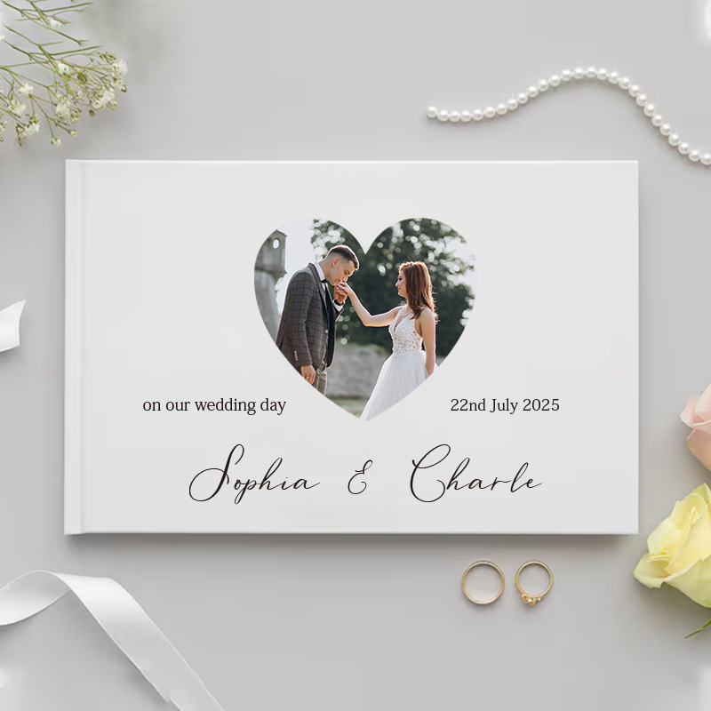 Personalized Guest Book for We - Custom Photo Book review and price