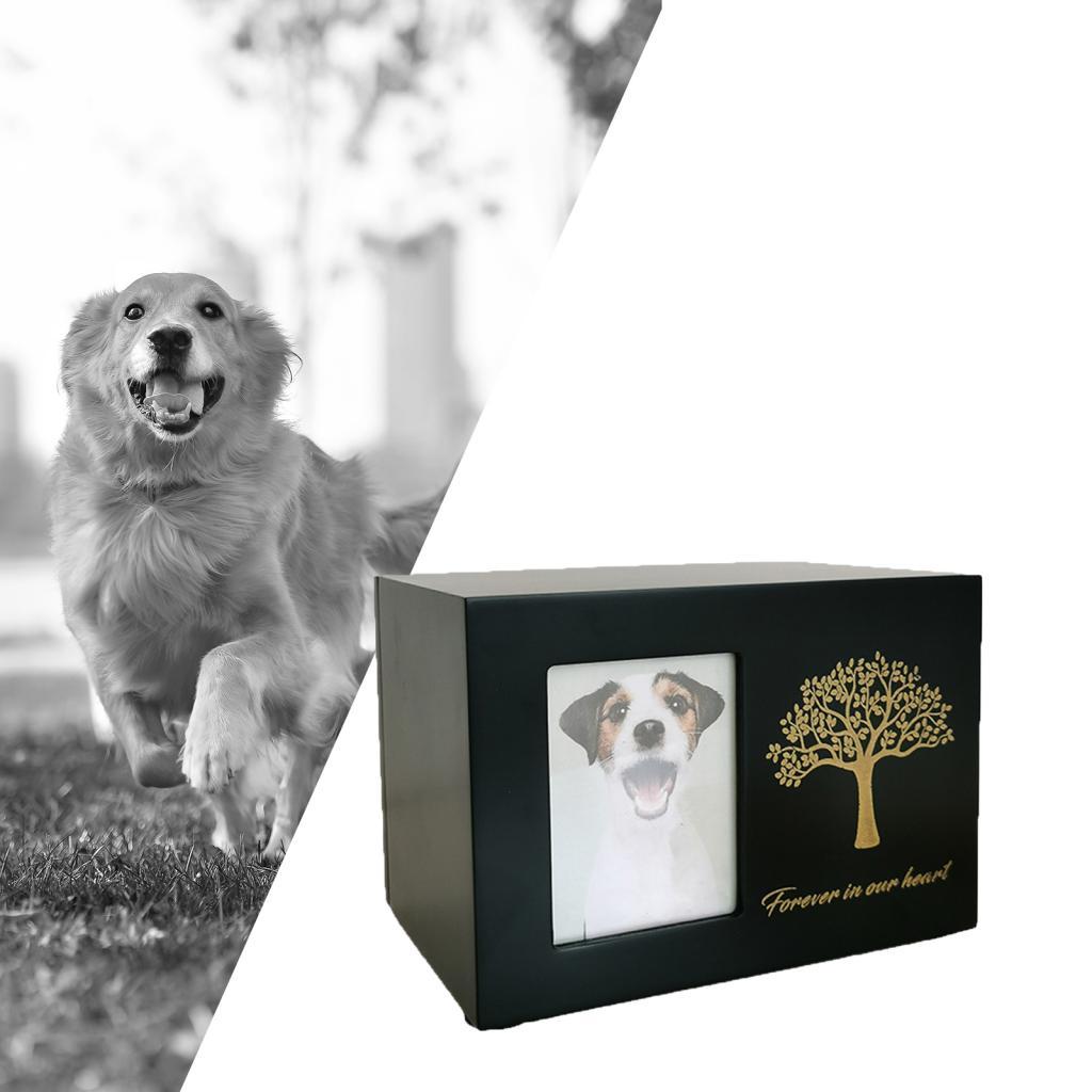 Cremation Urn for Dogs Funeral - Engraved Wood Frame review and price